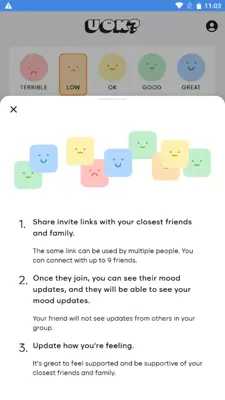 U OK? android App screenshot 0